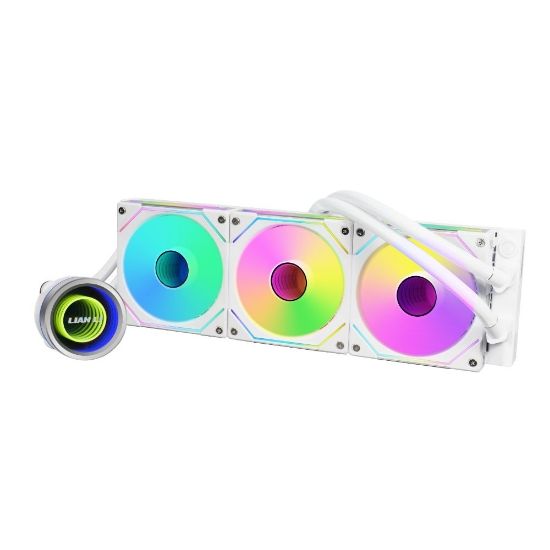 LIAN LI Galahad II Trinity SL-INFINITY AIO 360mm RGB Beyaz İşlemci Sıvı Soğutucu (G89.GA2T36INW.00) resmi