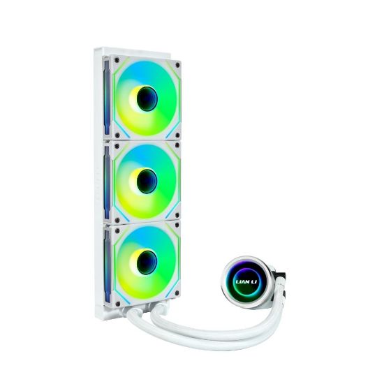 LIAN LI Galahad II Trinity SL-INFINITY AIO 360mm RGB Beyaz İşlemci Sıvı Soğutucu (G89.GA2T36INW.00) resmi