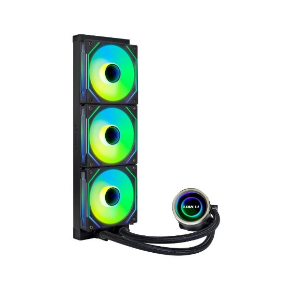 LIAN LI Galahad II Trinity SL-INFINITY AIO 360mm  RGB Siyah İşlemci Sıvı Soğutucu (G89.GA2T36INB.00) resmi