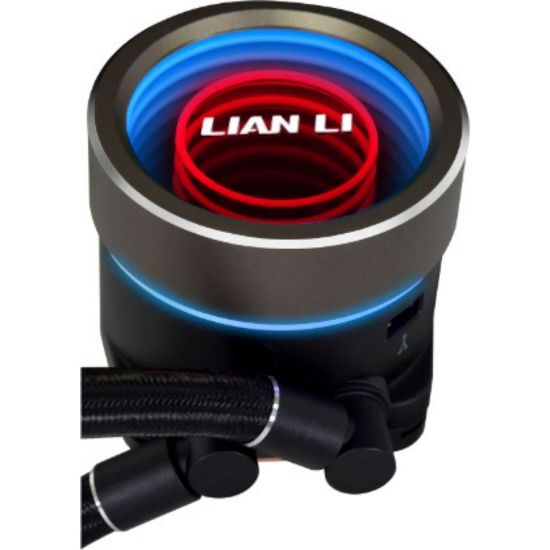 LIAN LI Galahad II Trinity SL-INFINITY AIO 360mm  RGB Siyah İşlemci Sıvı Soğutucu (G89.GA2T36INB.00) resmi