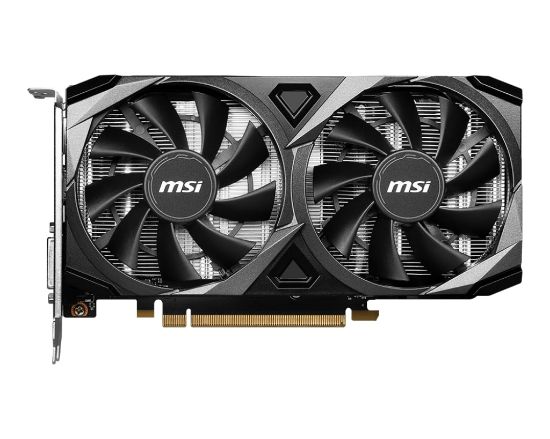 MSI GEFORCE RTX 3050 VENTUS 2X XS 8G OC GDDR6 HDMI DP DVI 128Bit  resmi