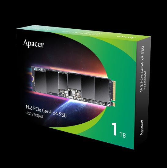 Apacer AS2280P4X-1 1TB 7400-7000 MB/s M.2 PCIe Gen4x4 SSD (AP1TBAS2280Q4U-1) resmi