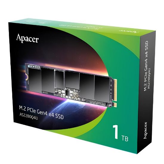 Apacer AS2280P4X-1 1TB 7400-7000 MB/s M.2 PCIe Gen4x4 SSD (AP1TBAS2280Q4U-1) resmi