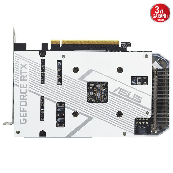 ASUS DUAL-RTX3060-O8G-WHITE 8GB GDDR6 HDMI DP 128BIT  resmi