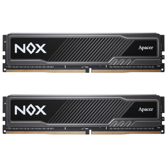 Apacer NOX 16GB (2x8GB) 3600 MHz CL18 DDR4 Gaming RAM (AH4U16G36C25YMBAA-2) resmi