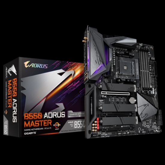 GIGABYTE B550 AORUS MASTER DDR4 4000(OC) HDMI AM4 resmi