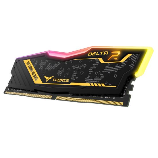 Team T-Force TUF Gaming Alliance 16GB (2x8GB) 3200MHz CL16 DDR4 Gaming Ram (TF9D416G3200HC16CDC01) resmi