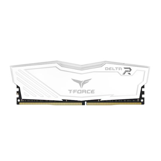 Team T-Force Delta RGB White 32GB (2x16GB) 3600MHz CL18 DDR4 Gaming Ram (TF4D432G3600HC18JDC01) resmi