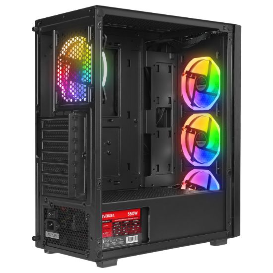 EVEREST MEGA V2 MESH PEAK 550W 4x12CM RGB resmi