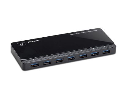 TP-LINK UH720 2ŞARJ PORTLU 7 PORT USB 3.0 HUB resmi