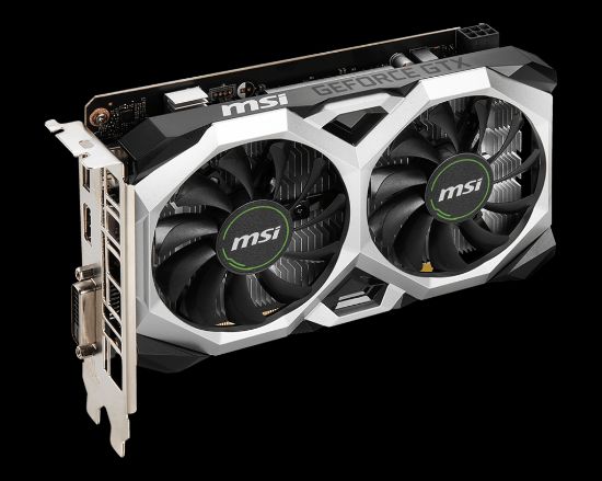 MSI GTX 1650 D6 VENTUS XS V1 4G DP DVI HDMI 128Bit resmi