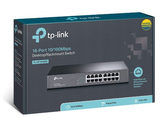 TP-LINK TL-SF1016DS 16 PORT 10/100 SWITCH resmi