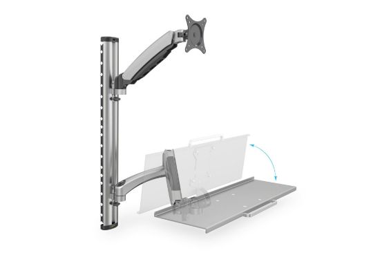 DIGITUS DA-90354 MONİTÖR VE KLAVYE STANDI (DUVARA MONTE) resmi