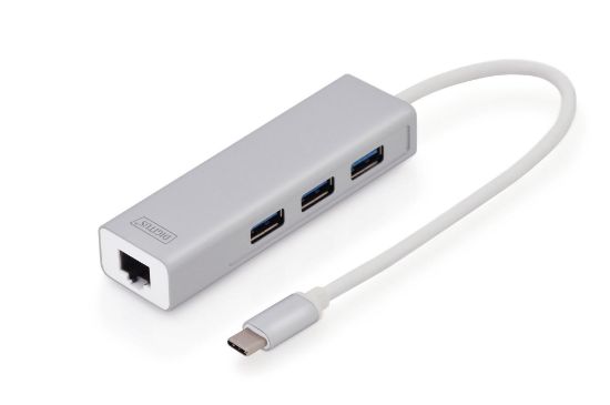 DIGITUS DA-70255 USB 3.0 GIGABIT ETHERNET ADAPTÖRÜ  resmi