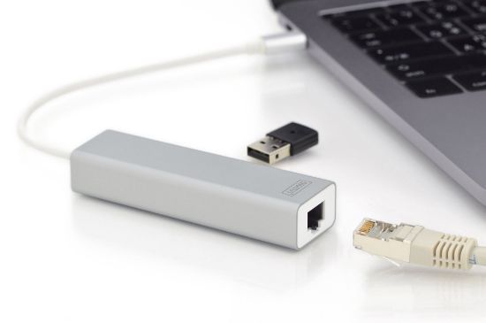 DIGITUS DA-70255 USB 3.0 GIGABIT ETHERNET ADAPTÖRÜ  resmi