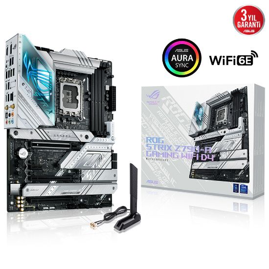 ASUS ROG STRIX Z790-A GAMING WIFI DDR4 5333Mhz(OC) RGB M.2 ATX 1700p resmi