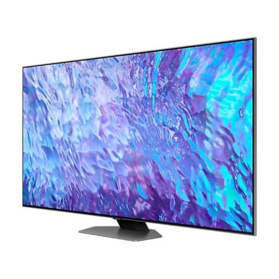 SAMSUNG 55Q80C 55" 4K UYDU ALICILI SMART QLED  TV resmi