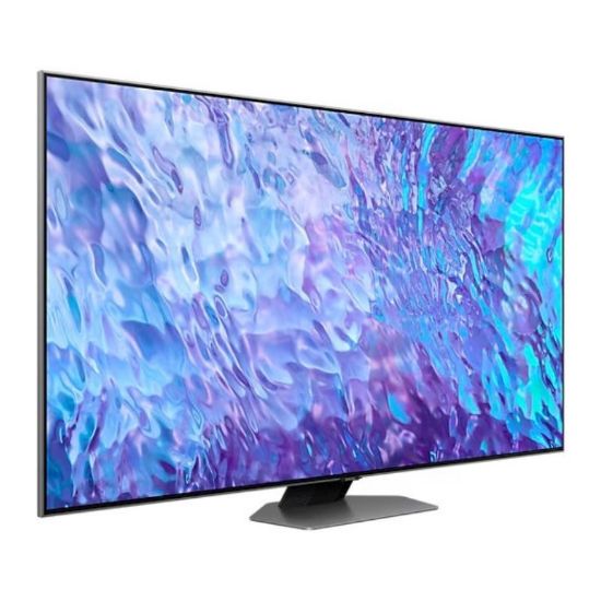 SAMSUNG 55Q80C 55" 4K UYDU ALICILI SMART QLED  TV resmi