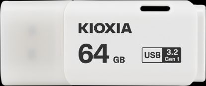 64GB USB3.2 GEN1 KIOXIA BEYAZ USB BELLEK LU301W064GG4 resmi