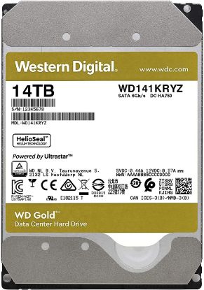 14TB WD GOLD ENTERPRISE 7200RPM SATA3 512MB WD141KRYZ resmi