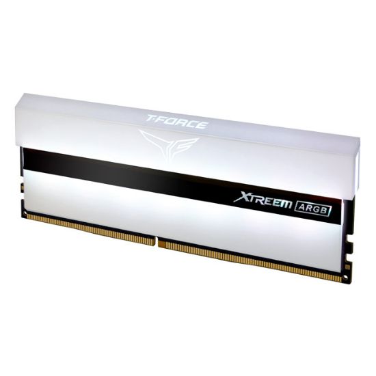 Team XTREEM ARGB White 32GB(2x16GB) 3600Mhz DDR4 Gaming Ram CL18-22 (TF13D432G3600HC18JDC01) resmi