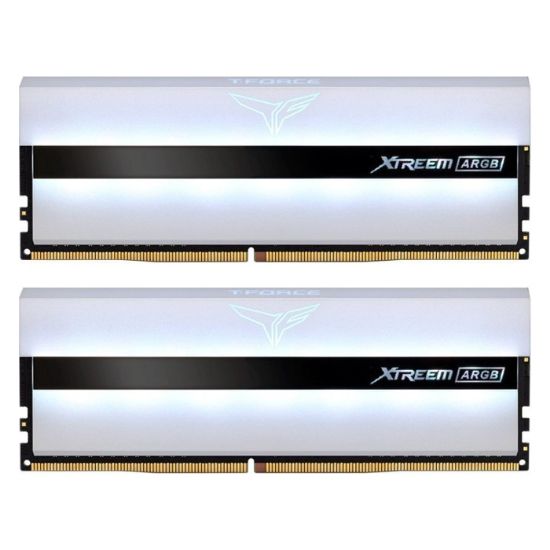 16 GB DDR4 4000Mhz T-FORCE XTREEM ARGB WHITE 8GBx2 resmi