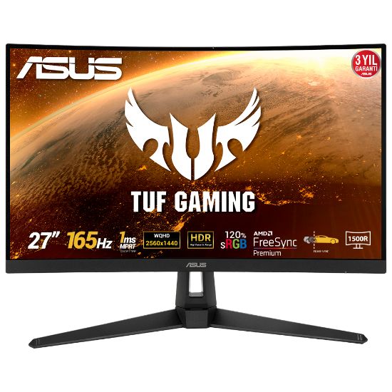 27 ASUS VG27WQ1B WQHD IPS 165Hz 1MS HDMI DP GAMING resmi