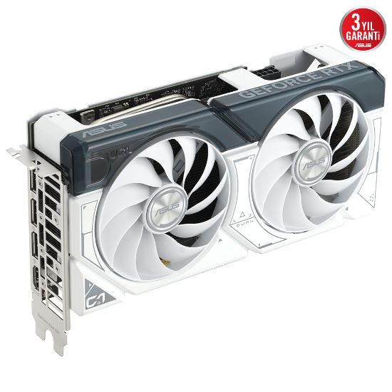 ASUS DUAL-RTX4060TI-O8G-WHITE 8GB GDDR6 HDMI DP 128Bit resmi