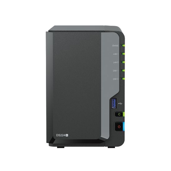 SYNOLOGY DS224PLUS NAS 2 YUVALI 2GB DEPOLAMA ÜNİTESi resmi