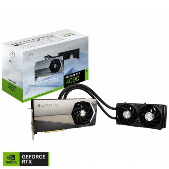 MSI GEFORCE RTX 4090 SUPRIM LIQUID X 24G 24GB GDDR6X HDMI DP 384Bit  resmi