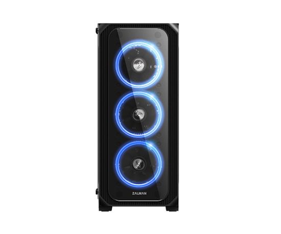 ZALMAN Z7 NEO ATX TEMPERED RGB LED MIDI TOWER KASA  (POWERSIZ) resmi