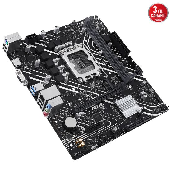 ASUS PRIME H610M-K DDR5 5600Mhz HDMI VGA mATX 1700 resmi