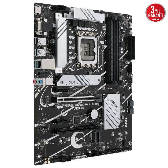 ASUS PRIME B760-PLUS D4 5066MHz(OC) M.2 ATX 1700p resmi