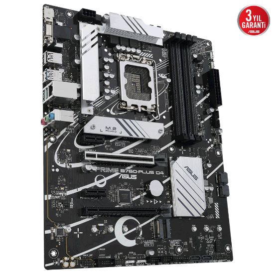 ASUS PRIME B760-PLUS D4 5066MHz(OC) M.2 ATX 1700p resmi