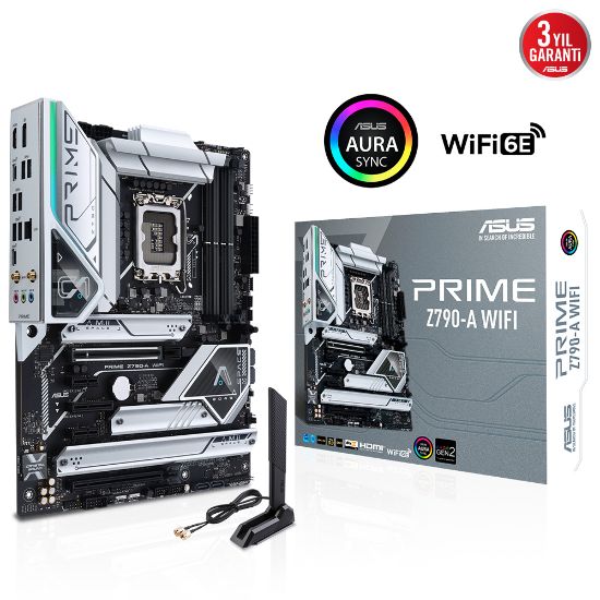 ASUS PRIME Z790-A WIFI DDR5 7200MHz(OC) HDMI M.2 ATX 1700p resmi