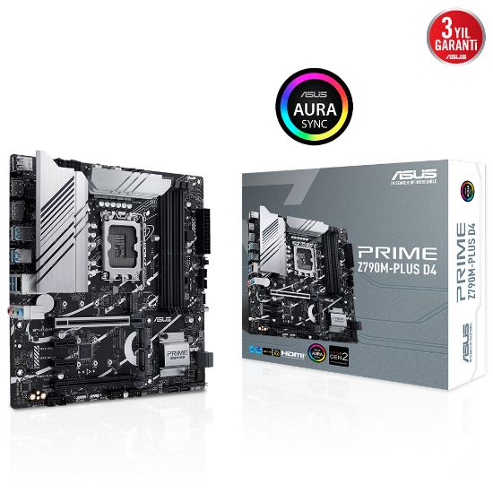 ASUS PRIME Z790M-PLUS D4 5333Mhz(OC) HDMI DP mATX 1700p resmi