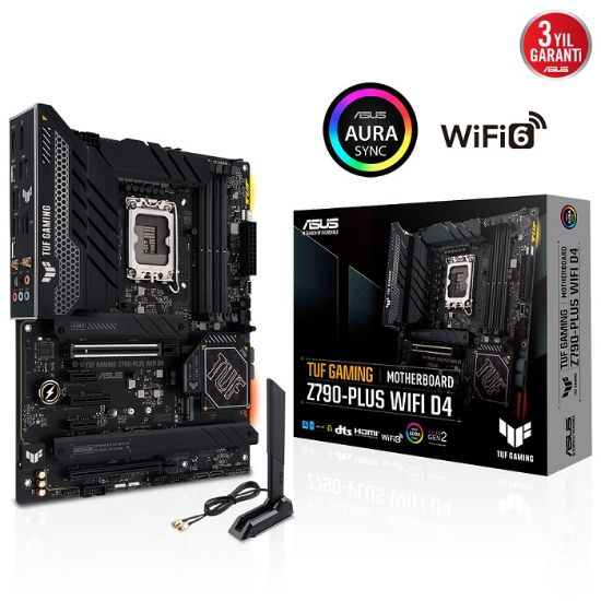 ASUS TUF GAMING Z790-PLUS WIFI D4 M.2 ATX 1700p resmi