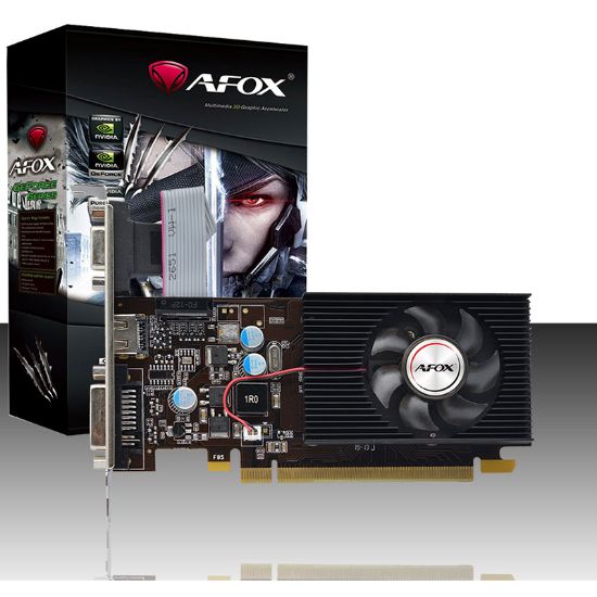 AFOX GEFORCE G210 1GB DDR3 64Bit (AF210-1024D3L5) resmi