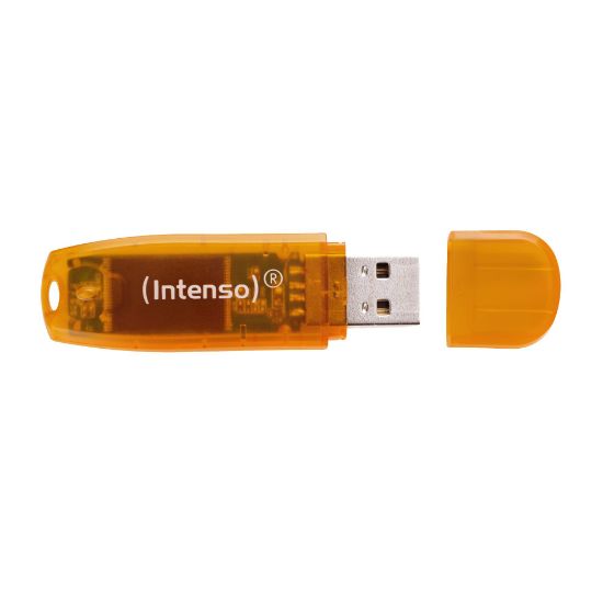 64GB USB2.0 3502490 Rainbow Line INTENSO resmi