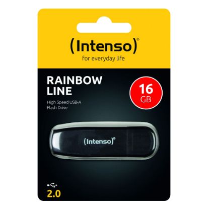 16GB USB2.0 3502470 Rainbow Line INTENSO resmi