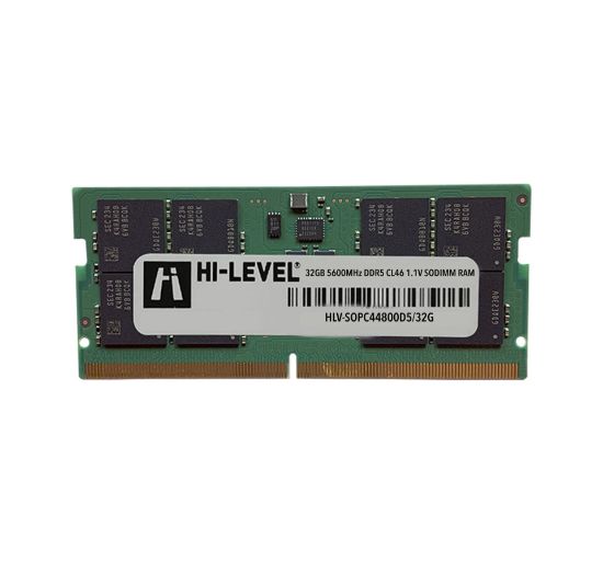 32GB DDR5 5600Mhz SODIMM 1.1V HLV-SOPC44800D5/32G resmi