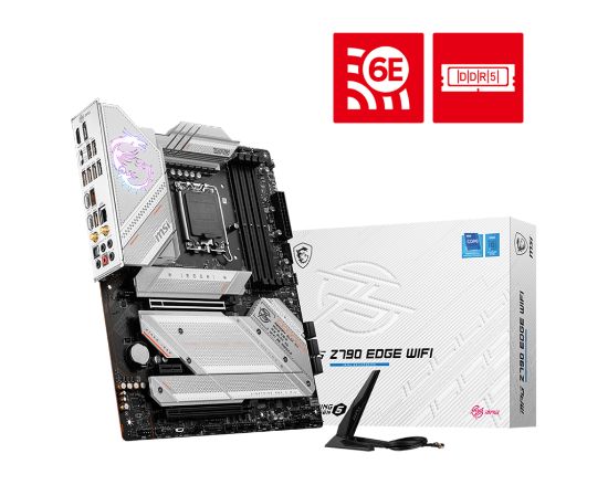 MSI MPG Z790 EDGE WiFi DDR5 7200+Mhz(OC) HDMI M.2 DP ATX 1700p resmi