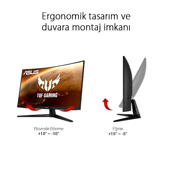 31.5 ASUS VG32VQ1BR LED QHD 1MS 165HZ DP resmi