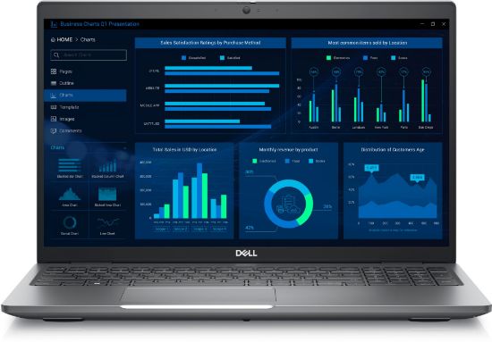 DELL PRECİSİON M3581 i7-13700H 8GB 512GB SSD 6GB A1000 15.6" W11PRO resmi