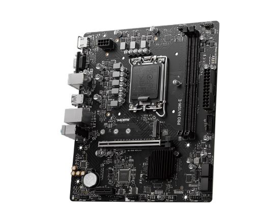 MSI PRO H610M-E Intel LGA1700 DDR5 5600MHz mATX  resmi