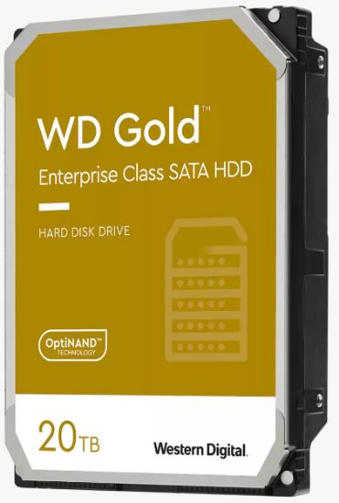 20TB WD GOLD ENTERPRISE 7200Rpm SATA3 512MB WD202KRYZ resmi