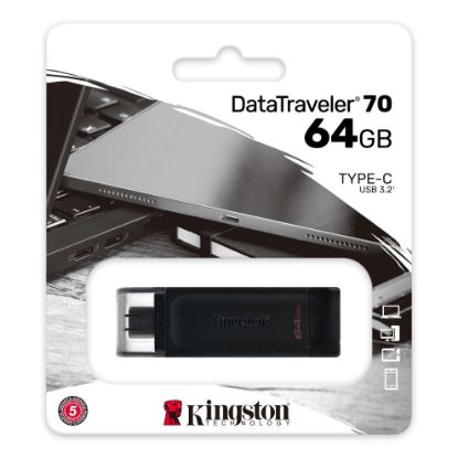 64GB USB-C 3.2 GEN1 DT70/64GB KINGSTON resmi