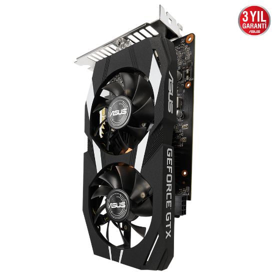 ASUS DUAL-GTX1650-O4GD6-P-EVO 4G GDDR6 HDMI 128BİT resmi