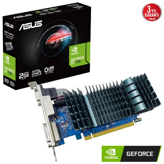 ASUS GT730-SL-2GD3-BRK-EVO 2GB DDR3 HDMI DVI 64Bit resmi