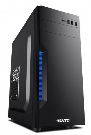 VENTO TA-K61 550W ATX  SİYAH/GÜMÜŞ KASA  resmi